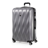 Gino Ferrari Silver ABS Suitcase Gino Ferrari Silver ABS Suitcase